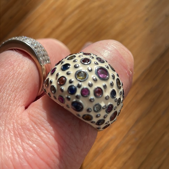 Silver Designer ring - Picture 5 of 6